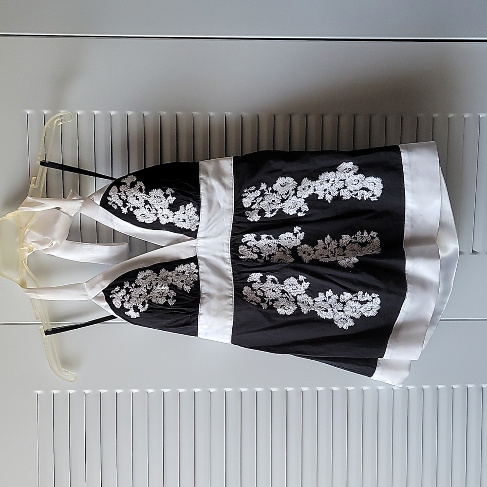 BEBE Embroidered Cotton Top